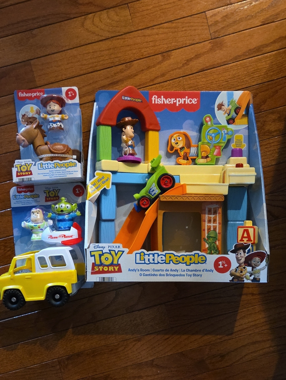NWT Fisher-Price Little People Toy Story Andy's Room Playset